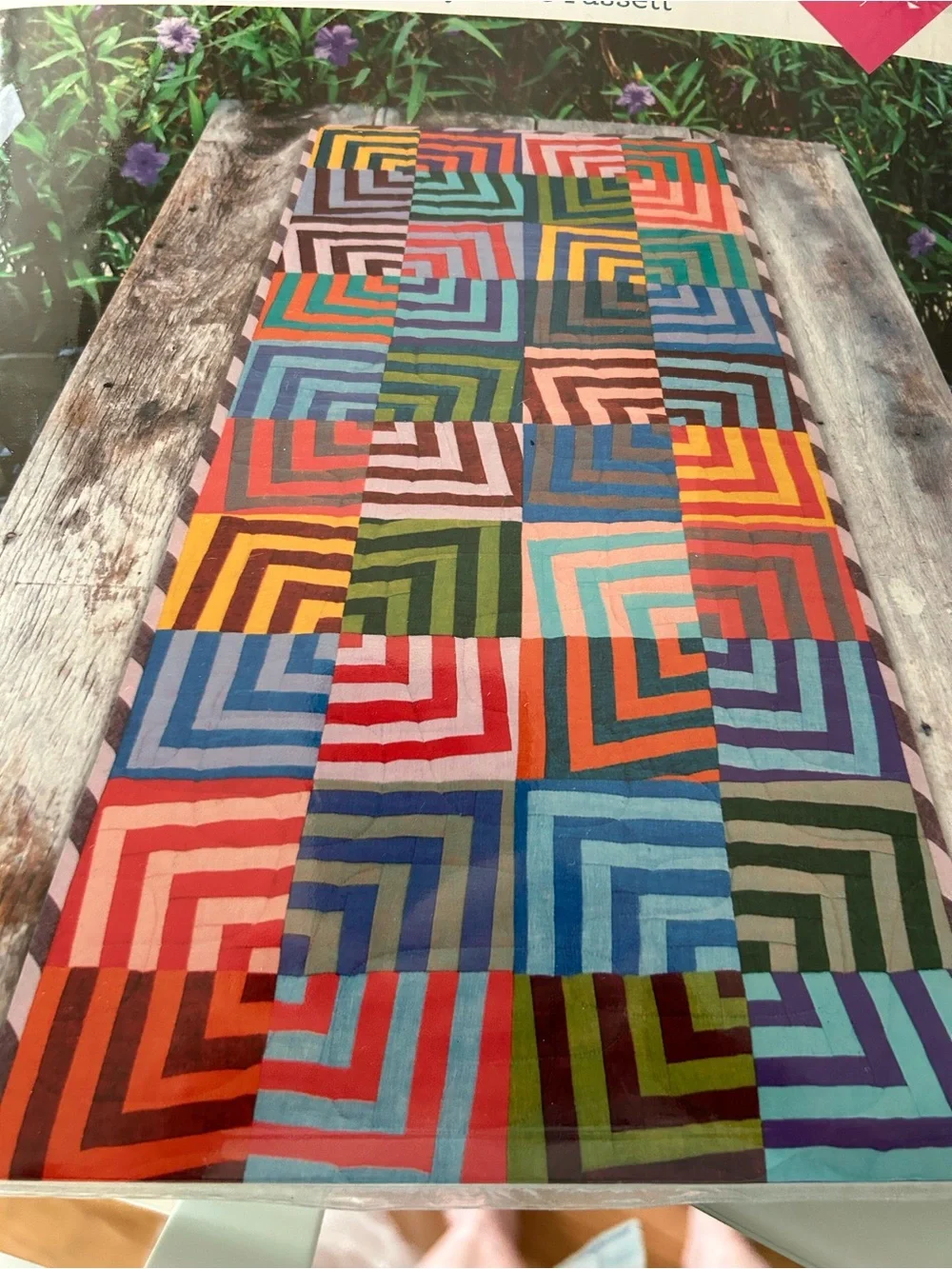 Kaffe Fassett Crazy Squares Table Runner Kit